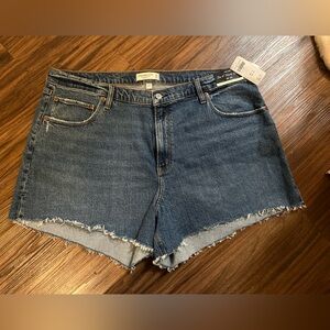 Abercrombie & Fitch 4” Mom Short High Rise NWT- Size 20